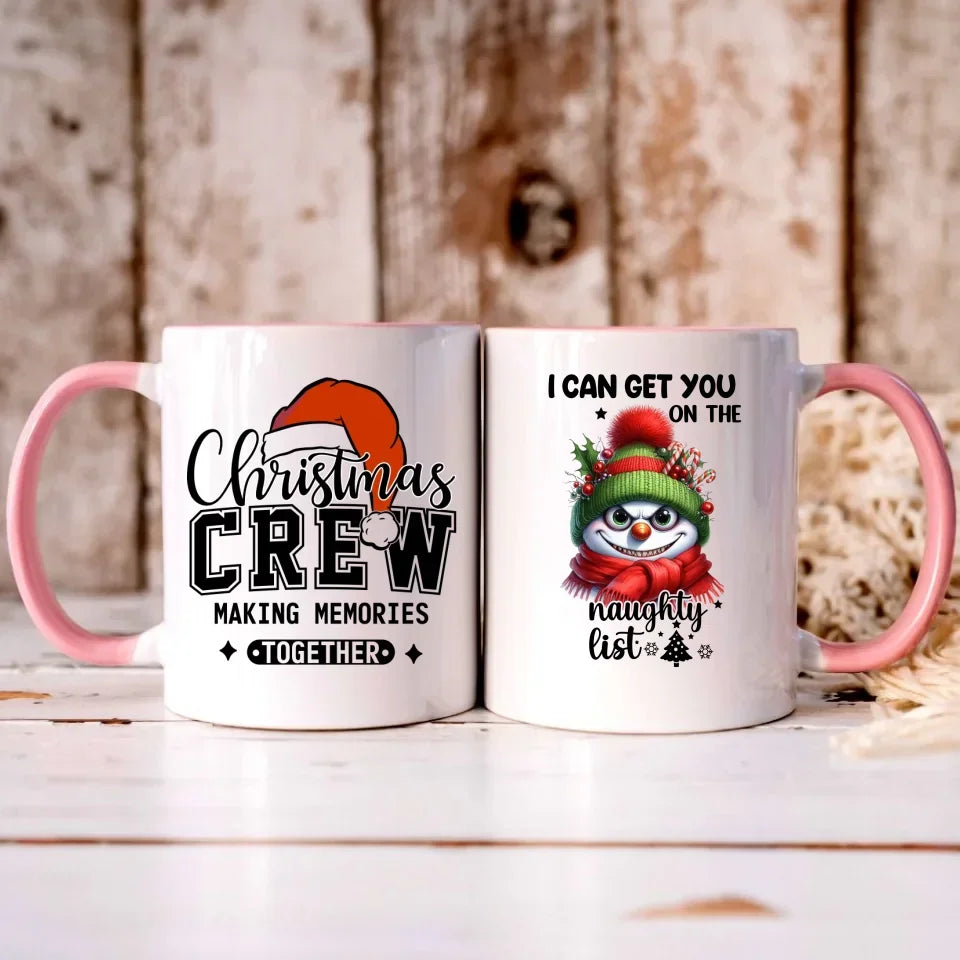 Mogę wpisać Cię na listę niegrzecznych | Świąteczny kubek BN121 - StoryCups.pl