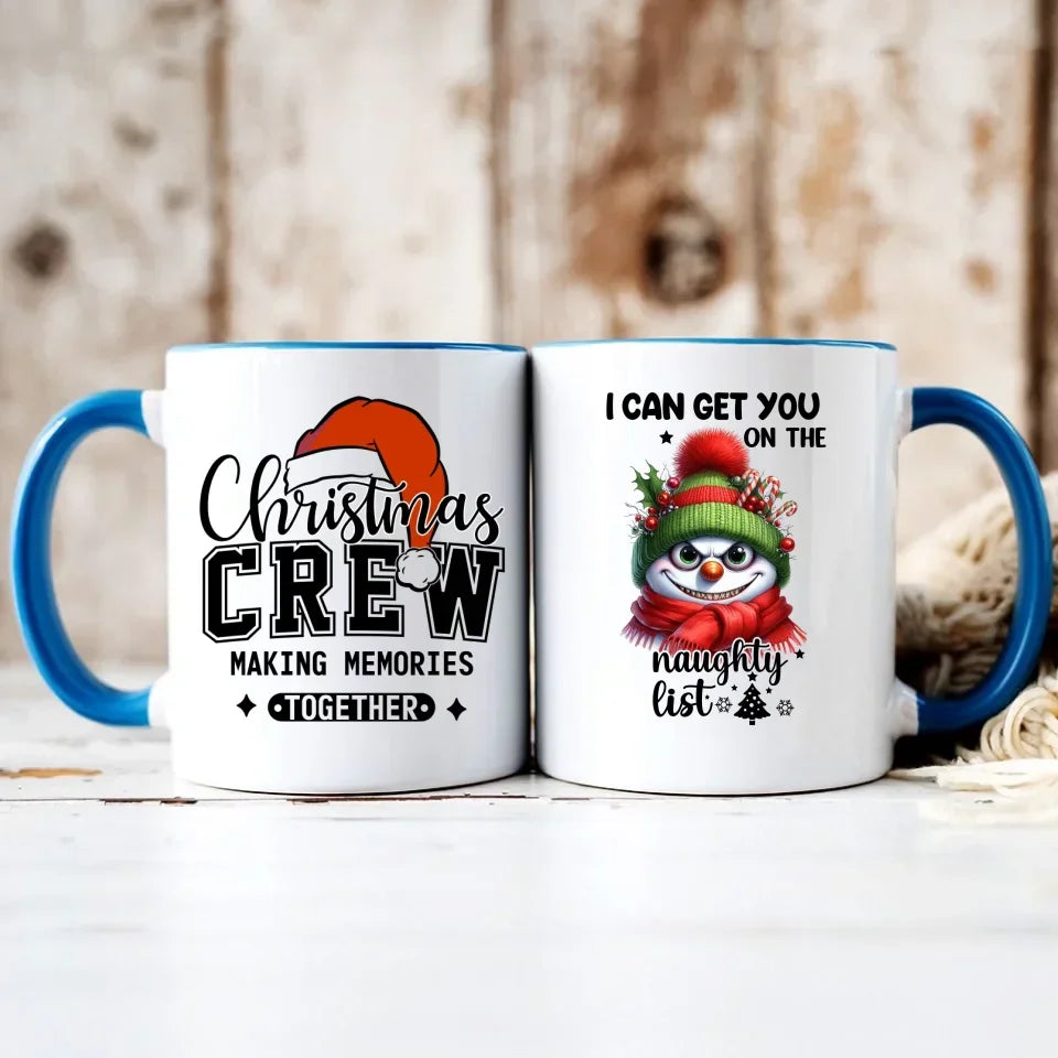 Mogę wpisać Cię na listę niegrzecznych | Świąteczny kubek BN121 - StoryCups.pl