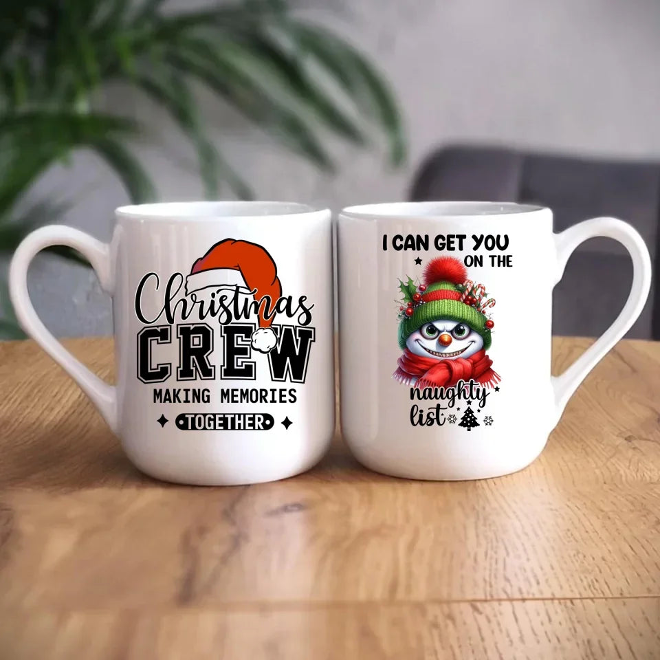 Mogę wpisać Cię na listę niegrzecznych | Świąteczny kubek BN121 - StoryCups.pl