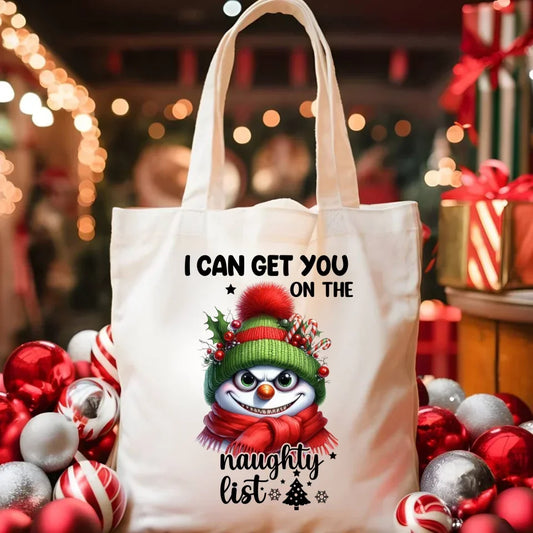 Mogę wpisać Cię na listę niegrzecznych | Świąteczna torba BN121 - StoryCups.pl