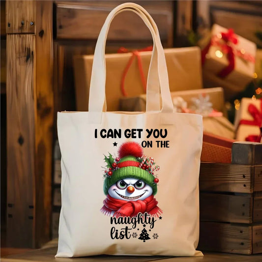 Mogę wpisać Cię na listę niegrzecznych | Świąteczna torba BN121 - StoryCups.pl