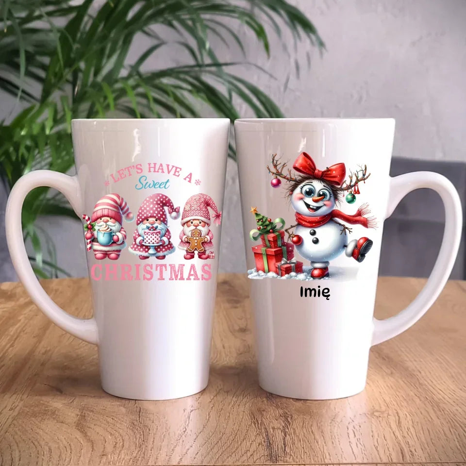 Bałwanek | Personalizowany kubek świąteczny BN123 - StoryCups.pl