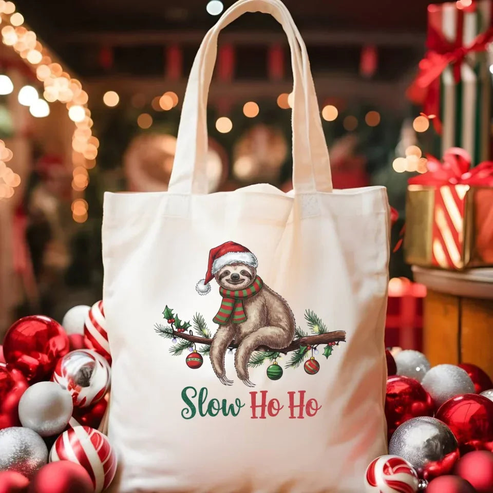 Leniwiec slow ho ho | Świąteczna torba BN92 - StoryCups.pl