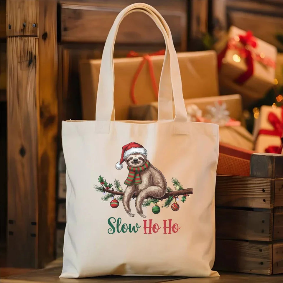 Leniwiec slow ho ho | Świąteczna torba BN92 - StoryCups.pl