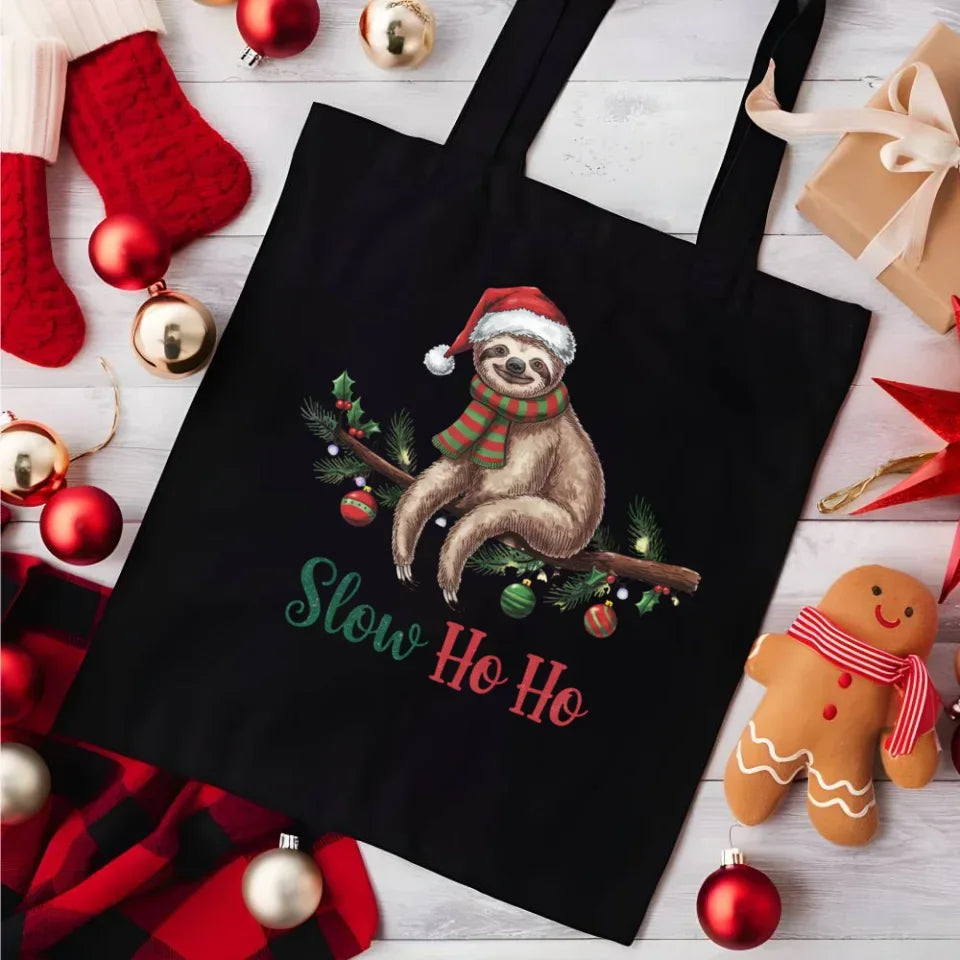 Leniwiec slow ho ho | Świąteczna torba BN92 - StoryCups.pl