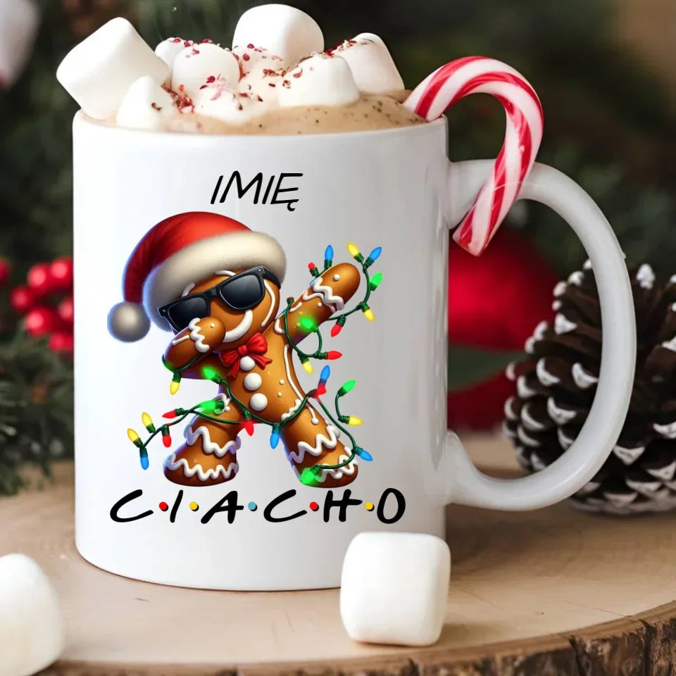 Ciacho | Personalizowany kubek świąteczny BN94 - StoryCups.pl