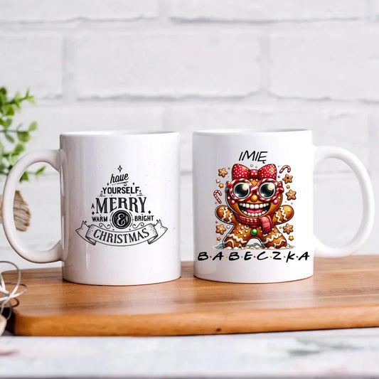 Babeczka | Personalizowany kubek świąteczny BN95 - StoryCups.pl