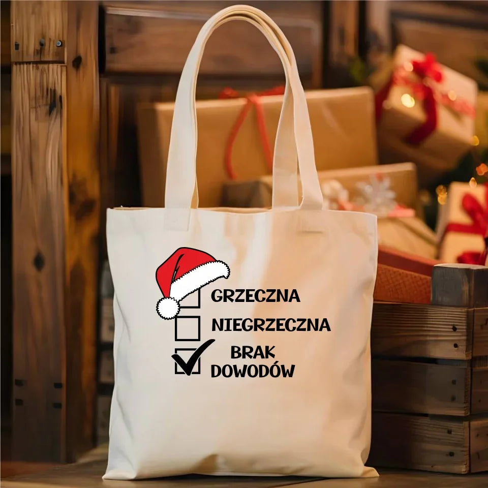 Brak dowodów | Świąteczna torba dla niej BN99 - StoryCups.pl