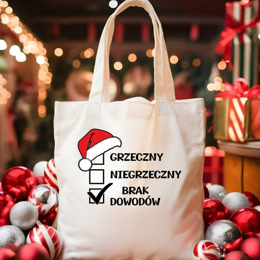 Brak dowodów | Świąteczna torba dla niego BN99 - StoryCups.pl