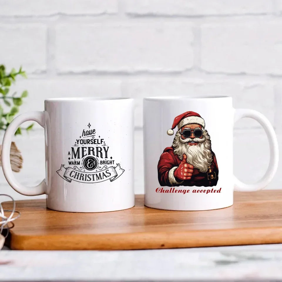 Wyzwanie przyjęte | Świąteczny kubek BN100 - StoryCups.pl