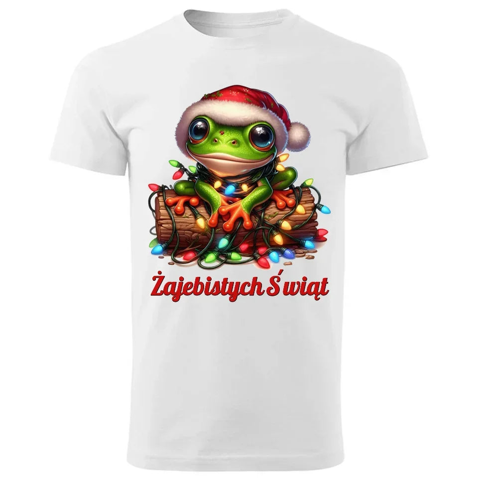 Żajebistych Świąt | Świąteczna koszulka męska BN106 - StoryCups.pl