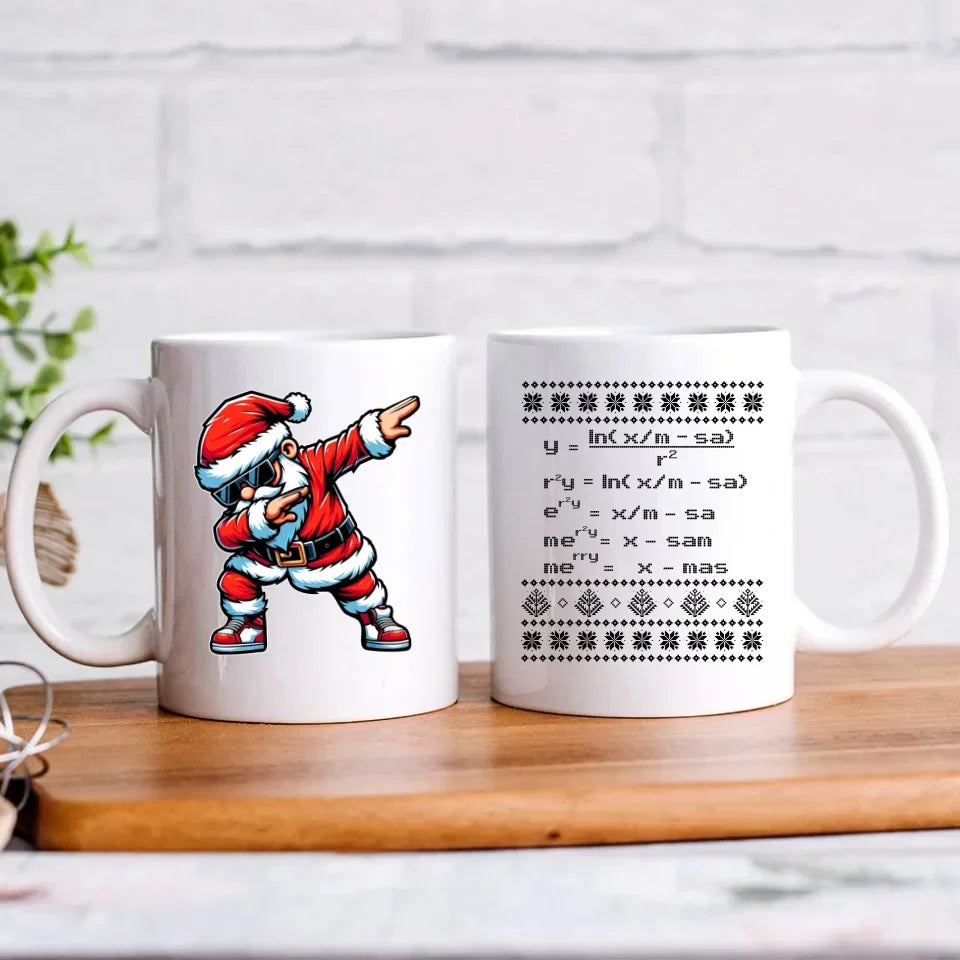 Działanie matematyczne matematyka | Świąteczny kubek BN108 - StoryCups.pl