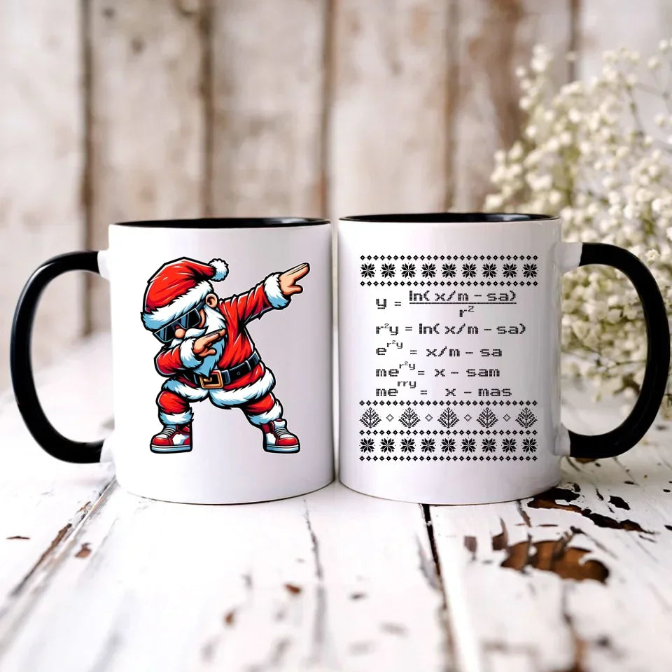 Działanie matematyczne matematyka | Świąteczny kubek BN108 - StoryCups.pl