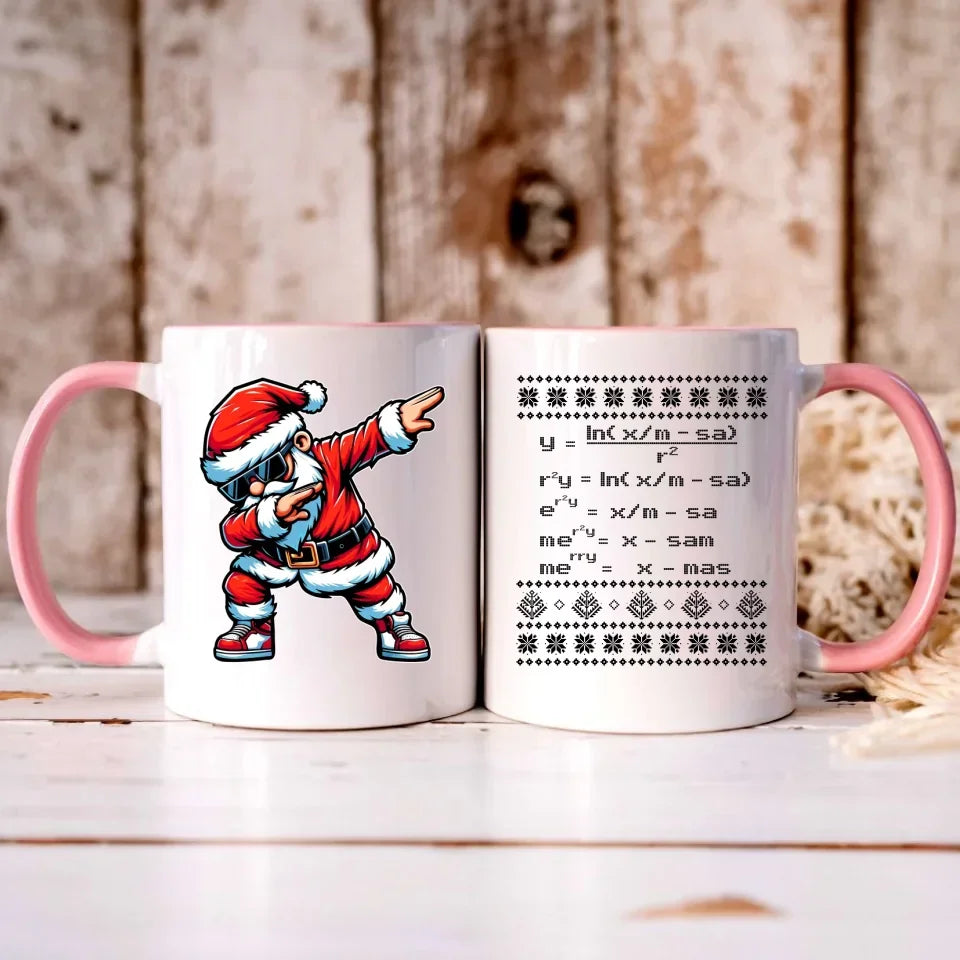 Działanie matematyczne matematyka | Świąteczny kubek BN108 - StoryCups.pl