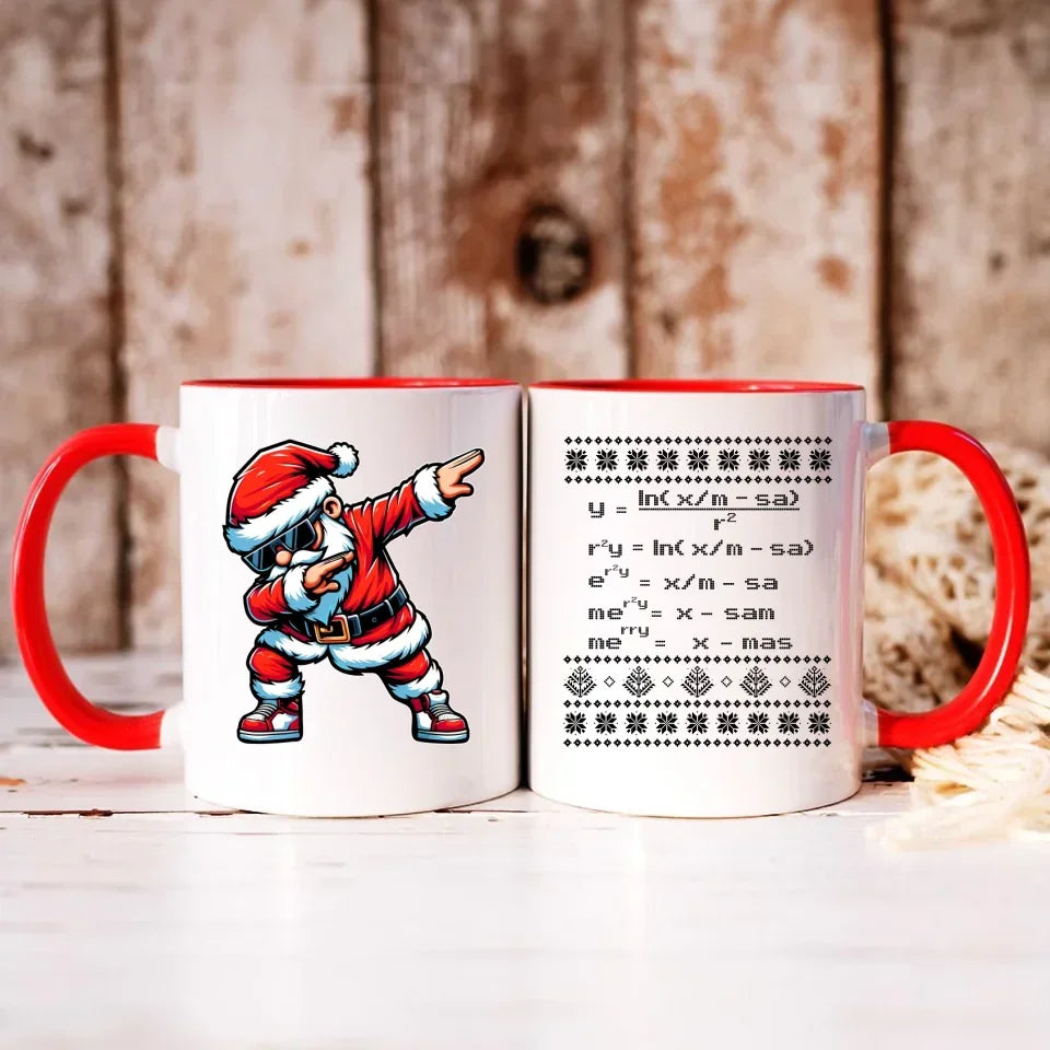 Działanie matematyczne matematyka | Świąteczny kubek BN108 - StoryCups.pl