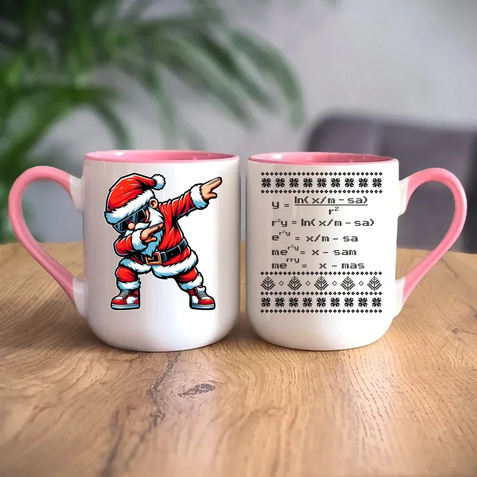 Działanie matematyczne matematyka | Świąteczny kubek BN108 - StoryCups.pl