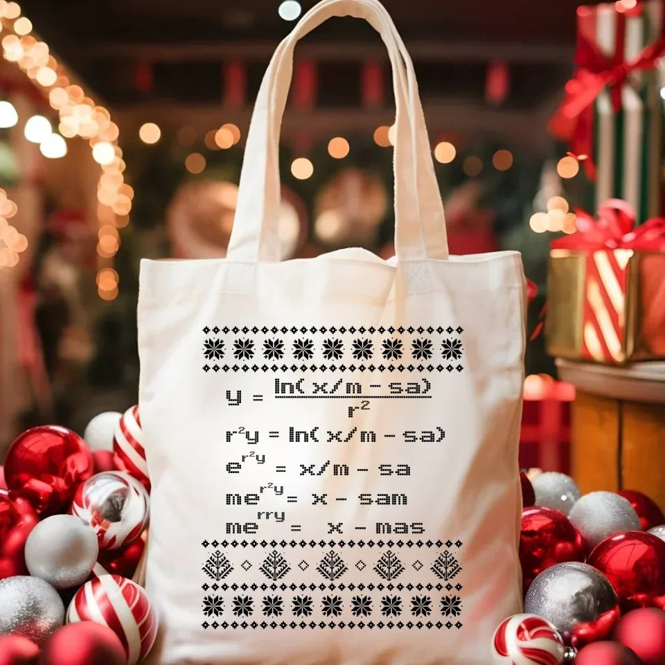 Działanie matematyczne matematyka | Świąteczna torba BN108 - StoryCups.pl