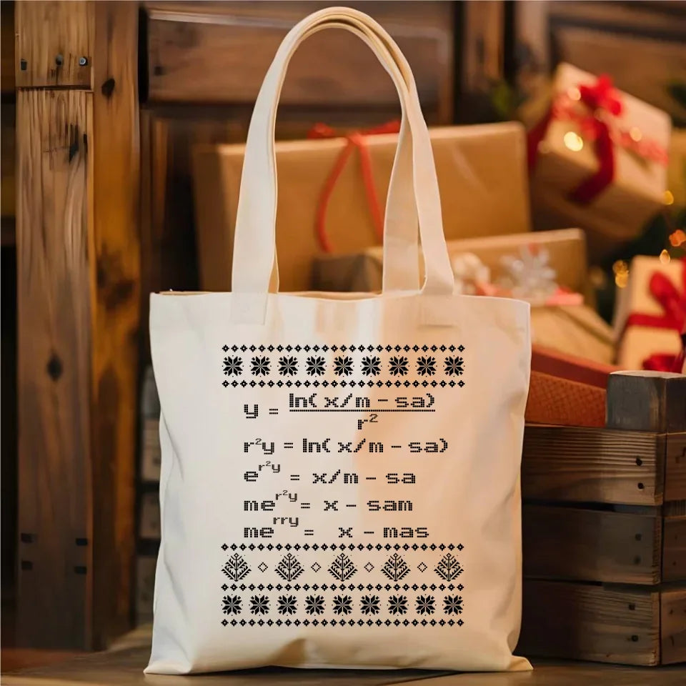 Działanie matematyczne matematyka | Świąteczna torba BN108 - StoryCups.pl