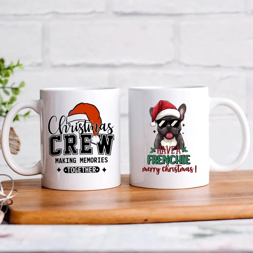 Buldog francuski | Świąteczny kubek BN109 - StoryCups.pl