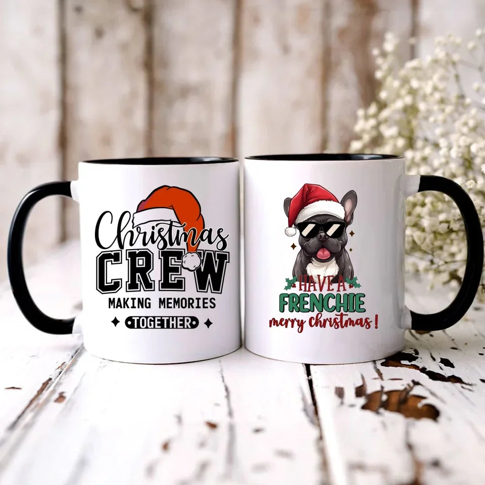 Buldog francuski | Świąteczny kubek BN109 - StoryCups.pl