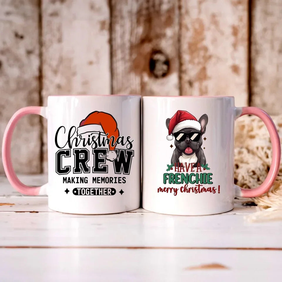 Buldog francuski | Świąteczny kubek BN109 - StoryCups.pl