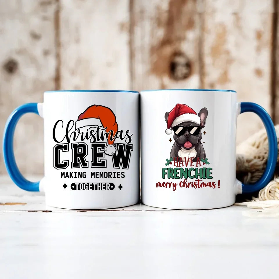 Buldog francuski | Świąteczny kubek BN109 - StoryCups.pl