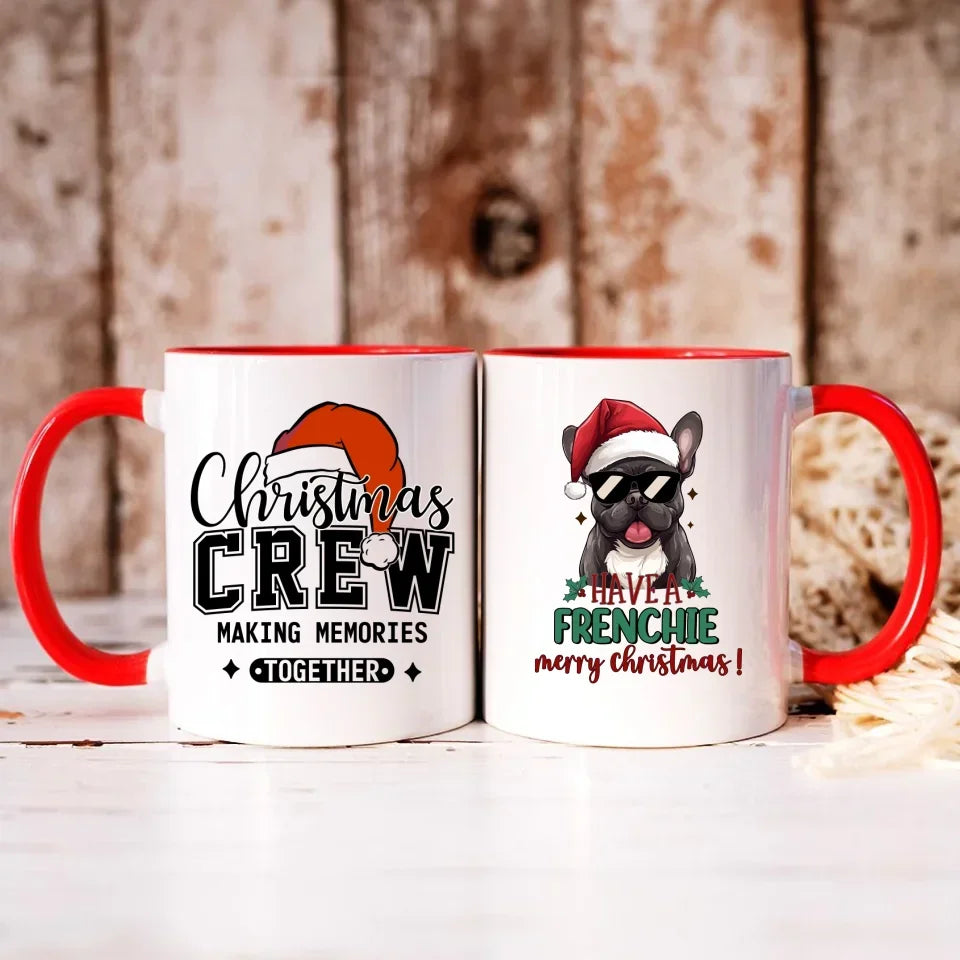 Buldog francuski | Świąteczny kubek BN109 - StoryCups.pl