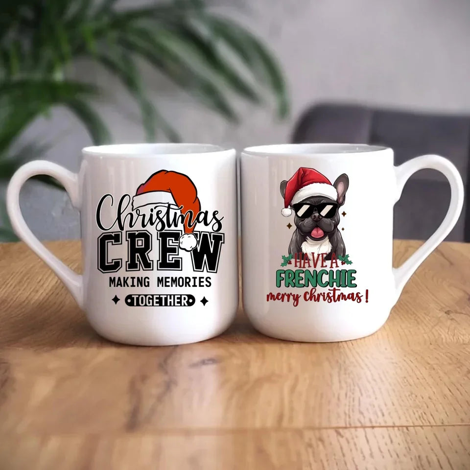 Buldog francuski | Świąteczny kubek BN109 - StoryCups.pl