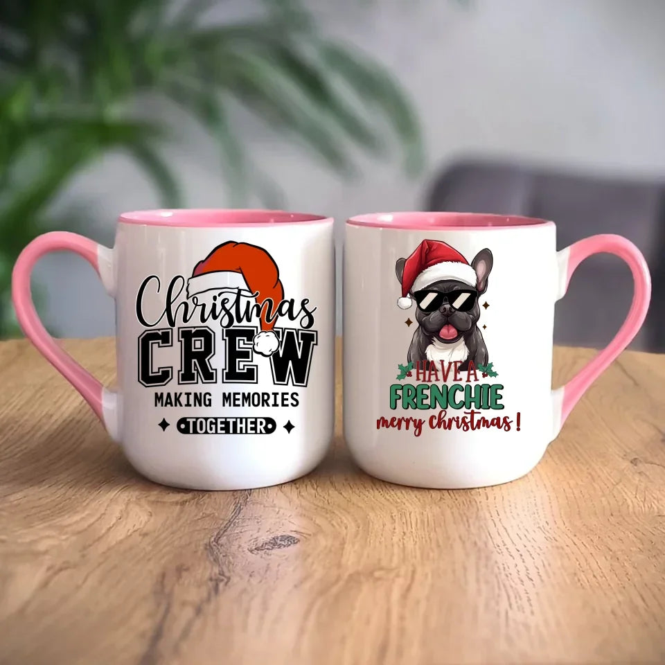 Buldog francuski | Świąteczny kubek BN109 - StoryCups.pl