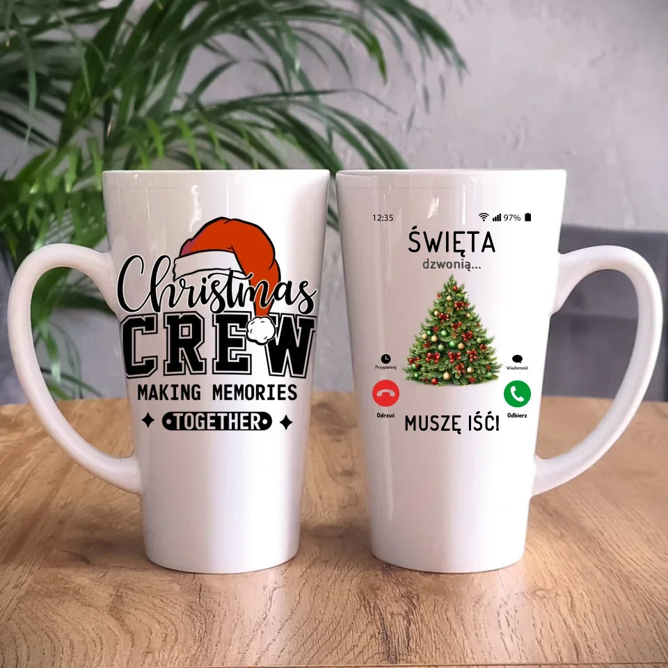 Święta dzwonią muszę iść | Świąteczny kubek BN124 - StoryCups.pl