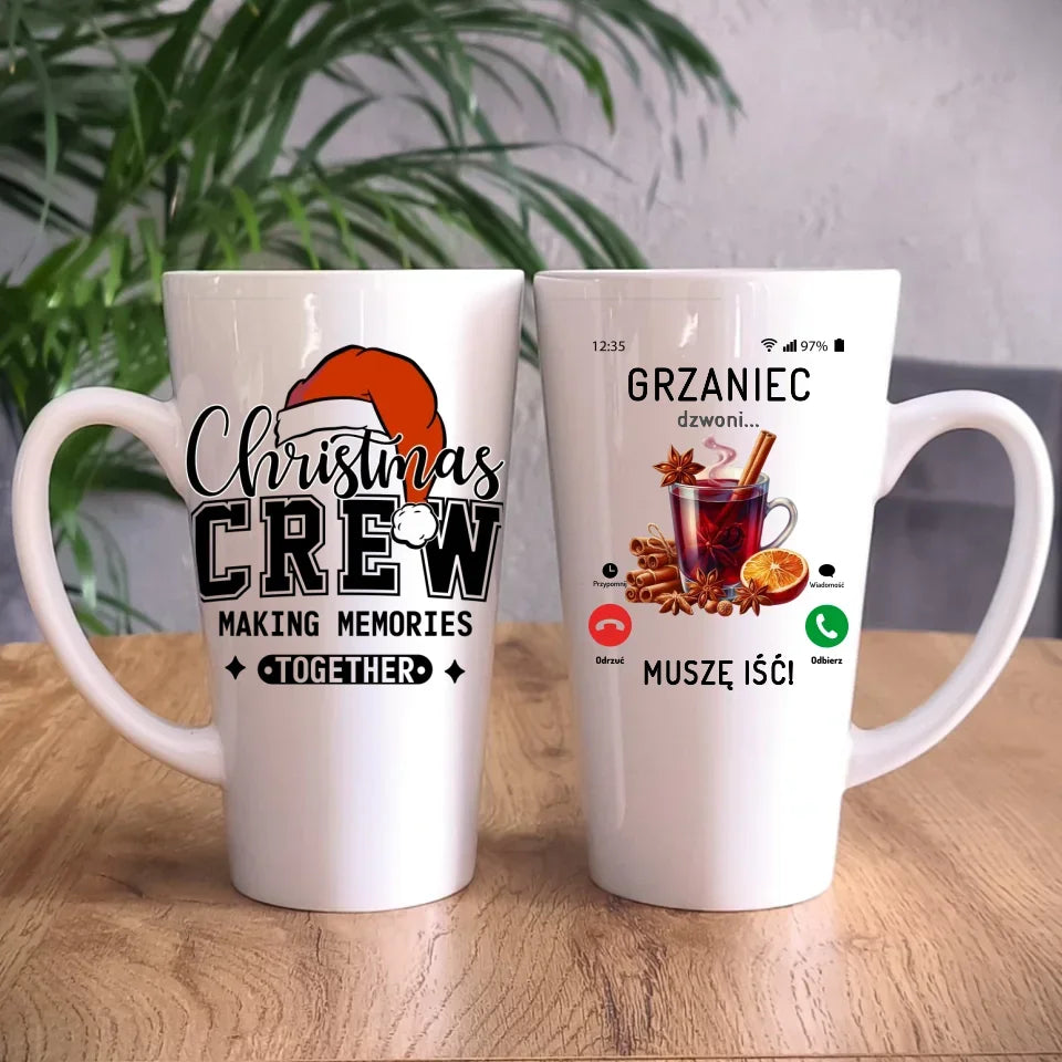 Grzaniec dzwoni muszę iść | Świąteczny kubek BN127 - StoryCups.pl