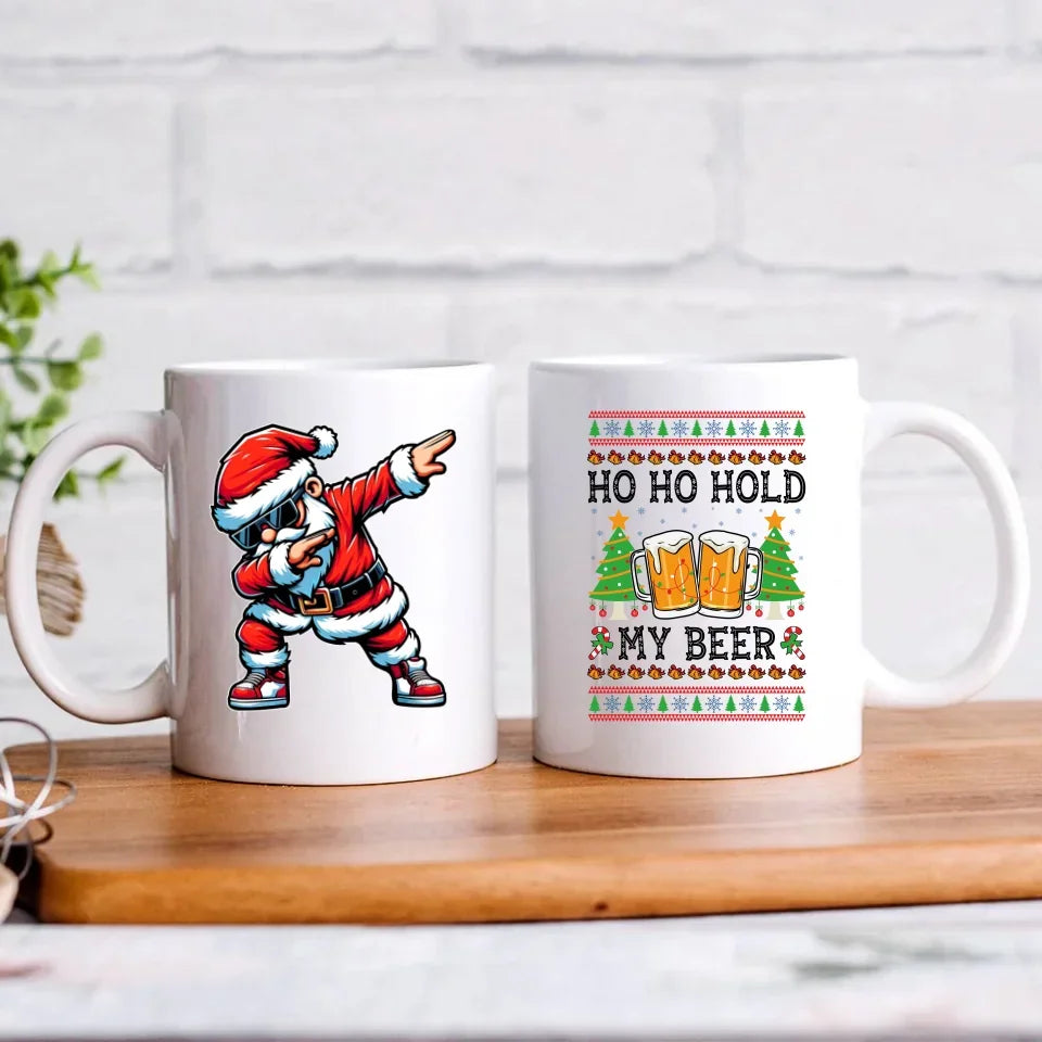 Hold my beer | Świąteczny kubek BN131 - StoryCups.pl