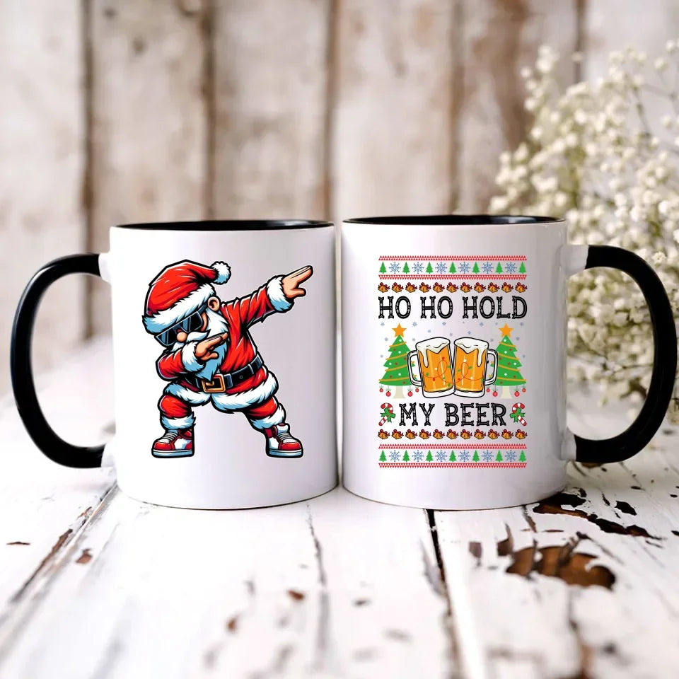 Hold my beer | Świąteczny kubek BN131 - StoryCups.pl
