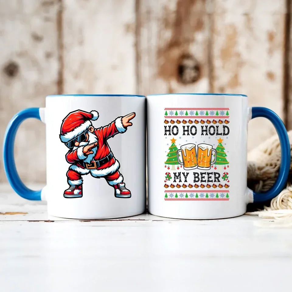 Hold my beer | Świąteczny kubek BN131 - StoryCups.pl