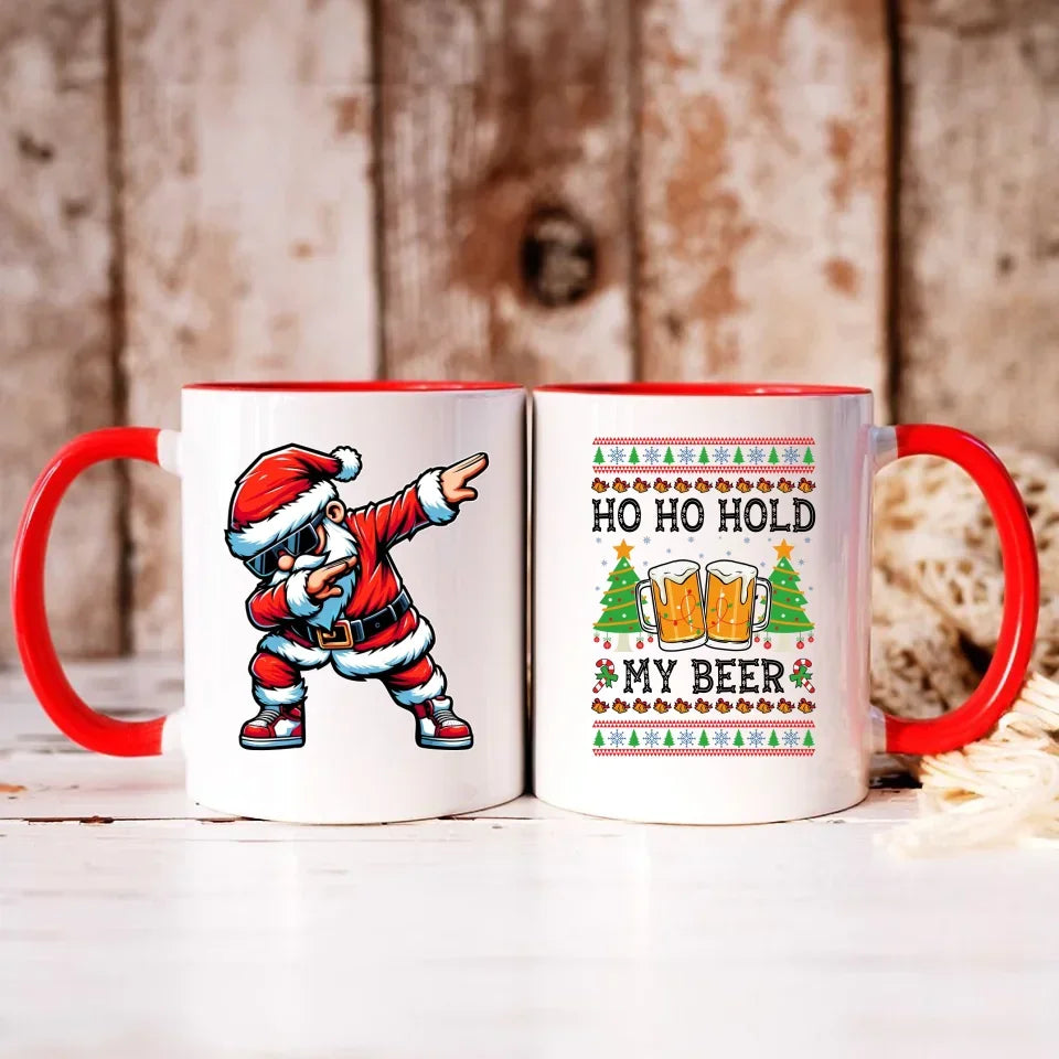 Hold my beer | Świąteczny kubek BN131 - StoryCups.pl