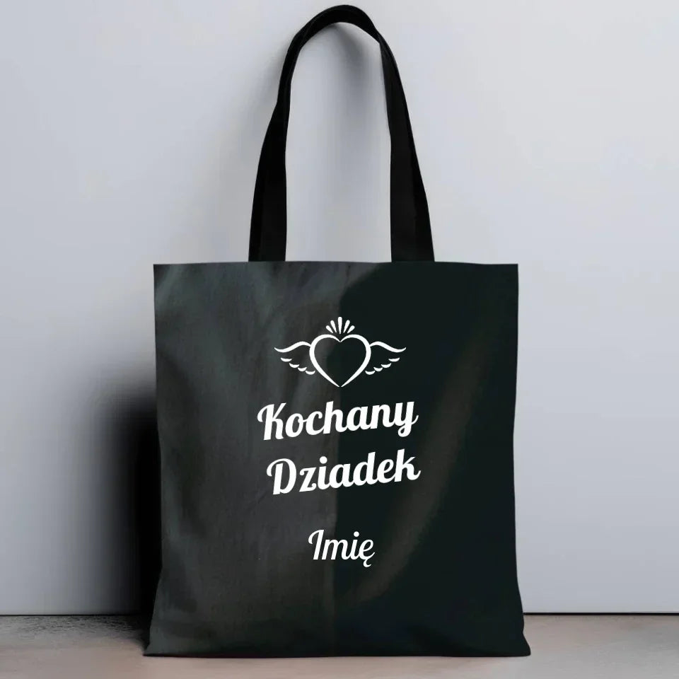 Kochany Dziadek | Personalizowana torba dla dziadka D05 - StoryCups.pl