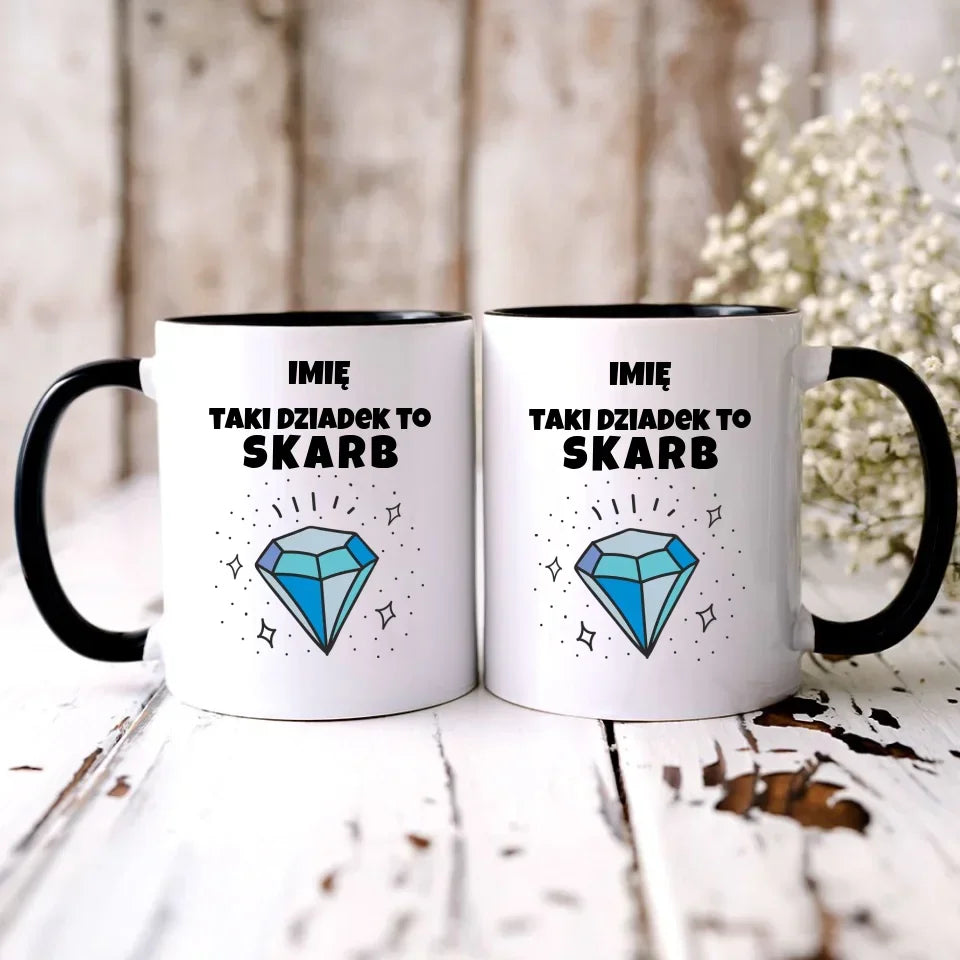 Taki Dziadek do skarb | Kubek dla dziadka D06 - StoryCups.pl