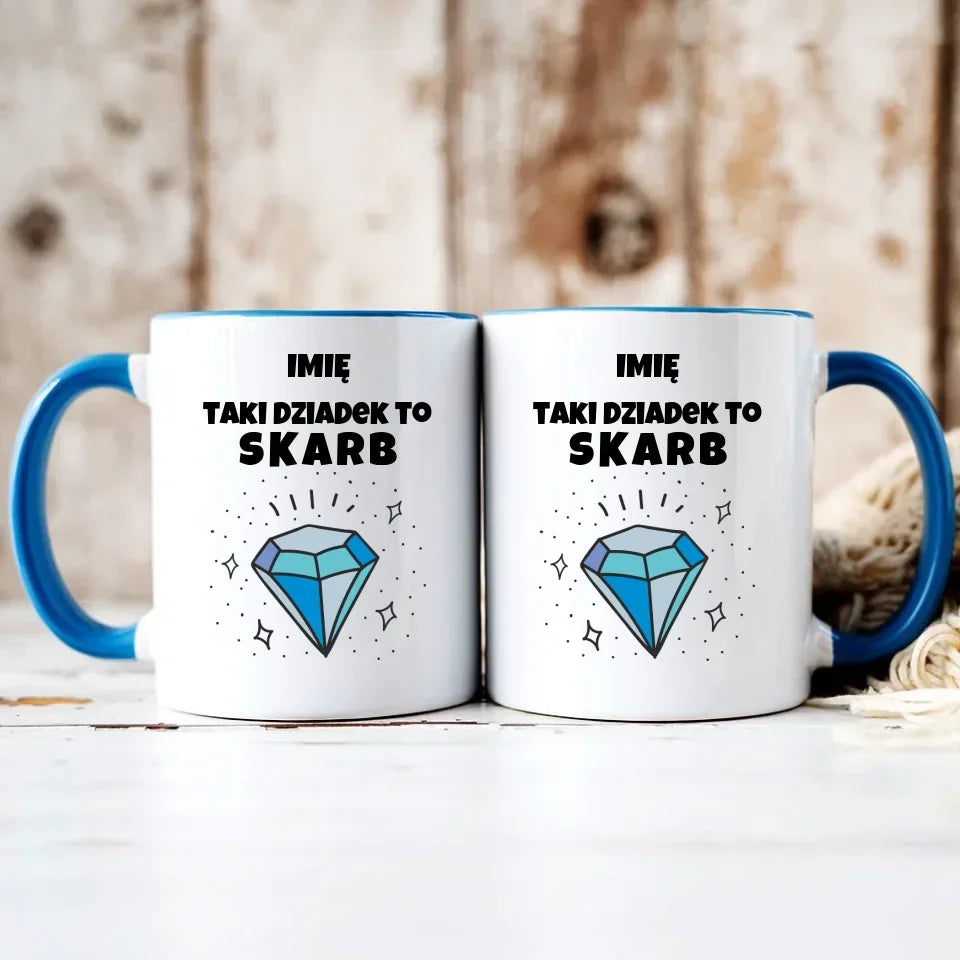 Taki Dziadek do skarb | Kubek dla dziadka D06 - StoryCups.pl