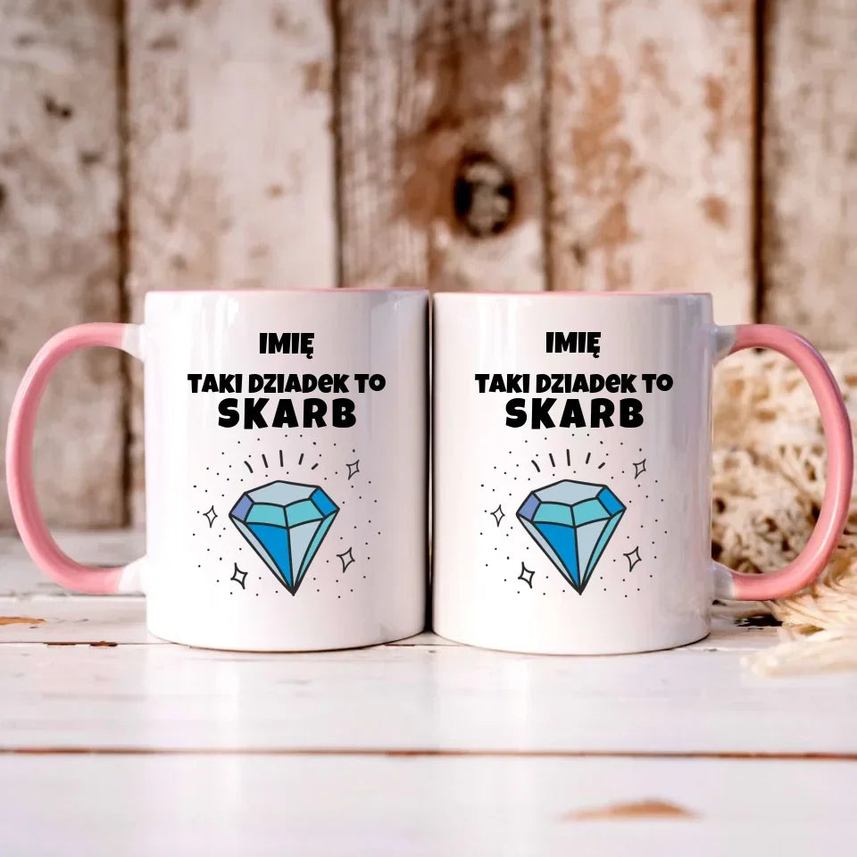 Taki Dziadek do skarb | Kubek dla dziadka D06 - StoryCups.pl