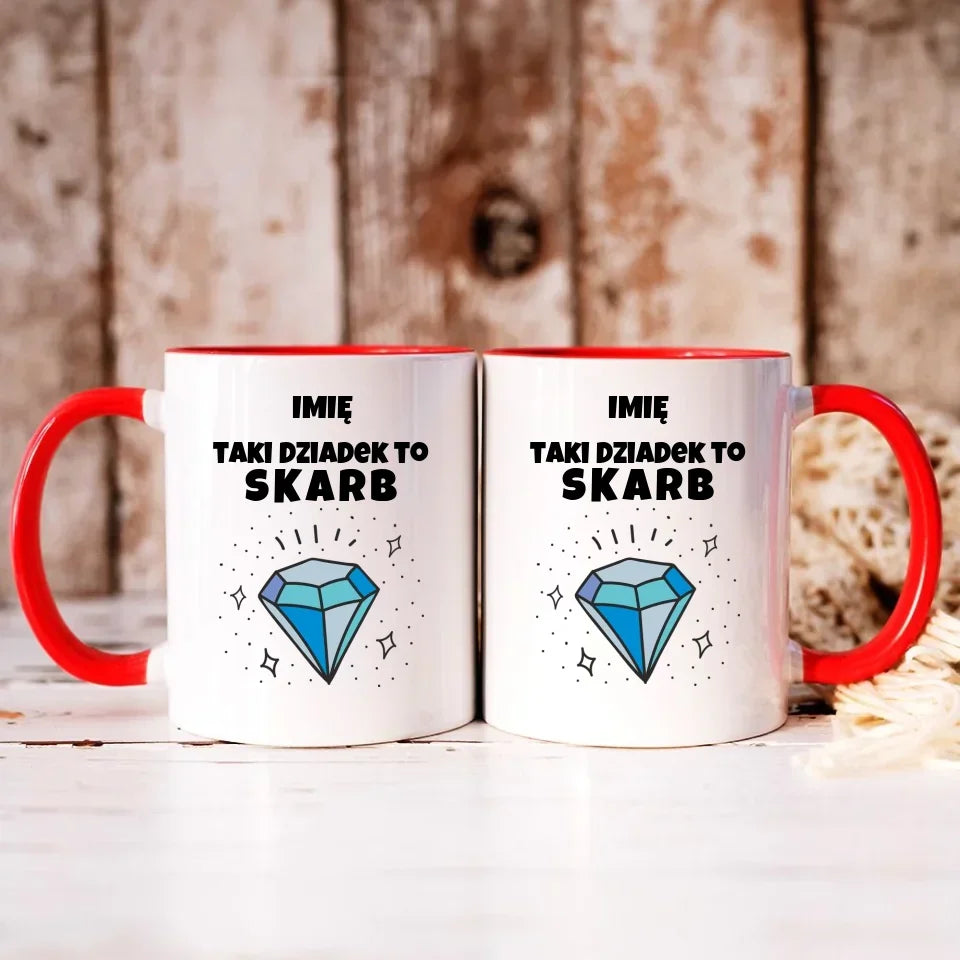 Taki Dziadek do skarb | Kubek dla dziadka D06 - StoryCups.pl