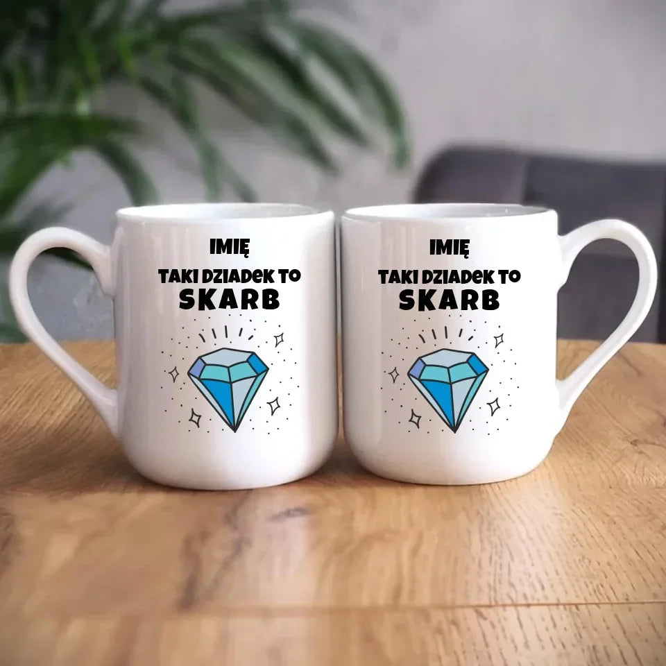 Taki Dziadek do skarb | Kubek dla dziadka D06 - StoryCups.pl