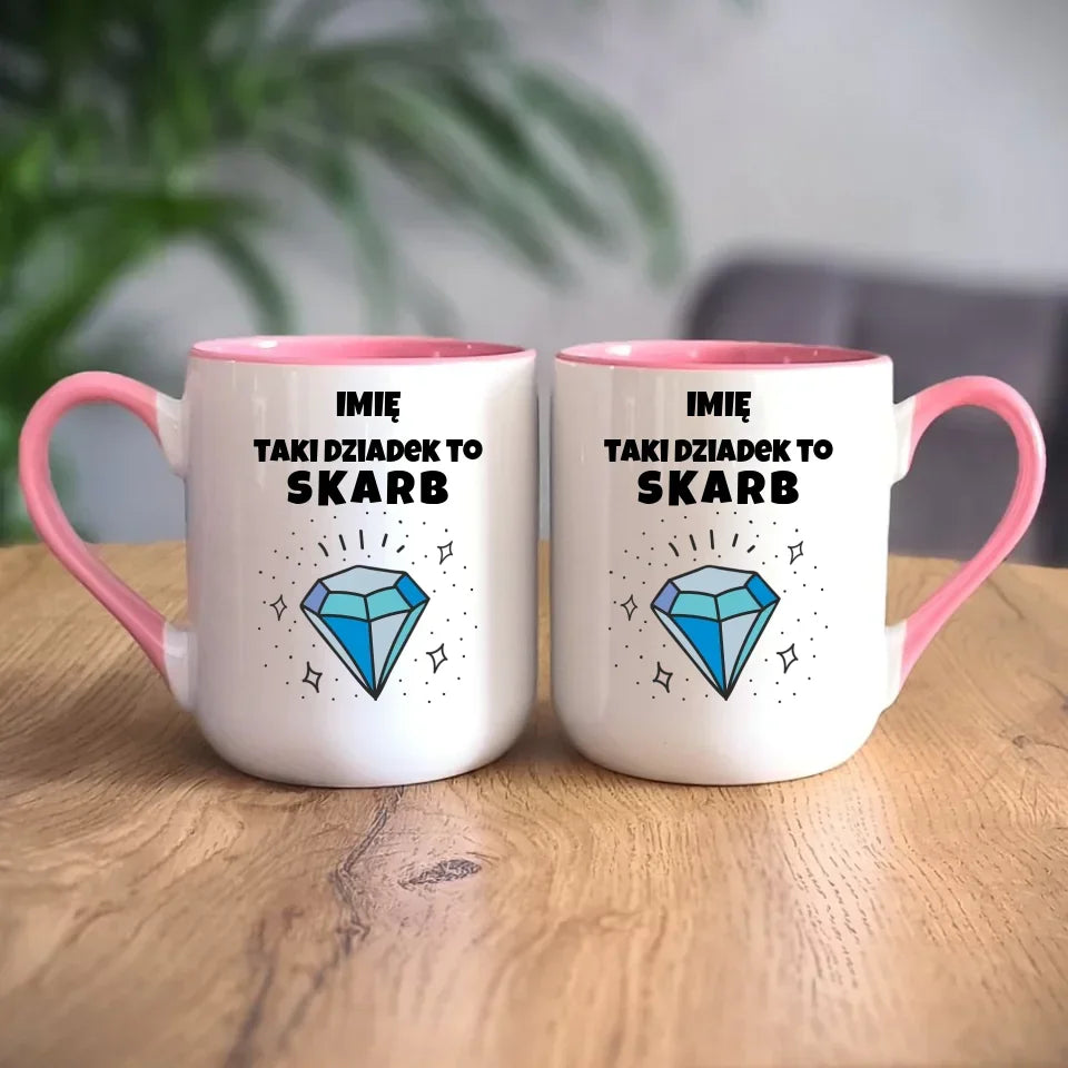 Taki Dziadek do skarb | Kubek dla dziadka D06 - StoryCups.pl