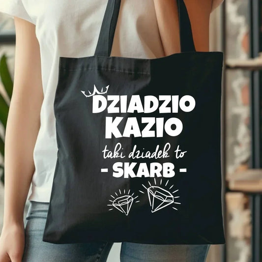 Taki dziadek to skarb | Torba dla dziadka D19 - StoryCups.pl