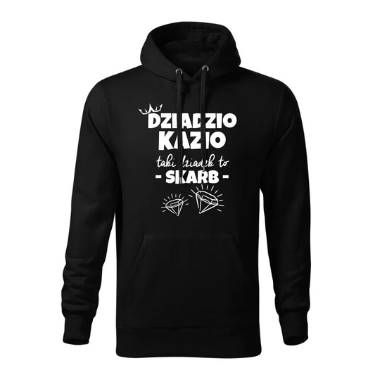 Taki dziadek to skarb | Bluza męska z kapturem dla dziadka D19 - StoryCups.pl