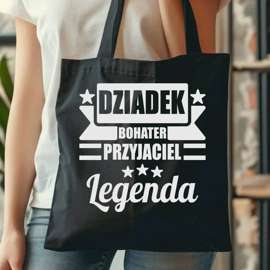 Dziadek Legenda | Torba dla dziadka D20 - StoryCups.pl