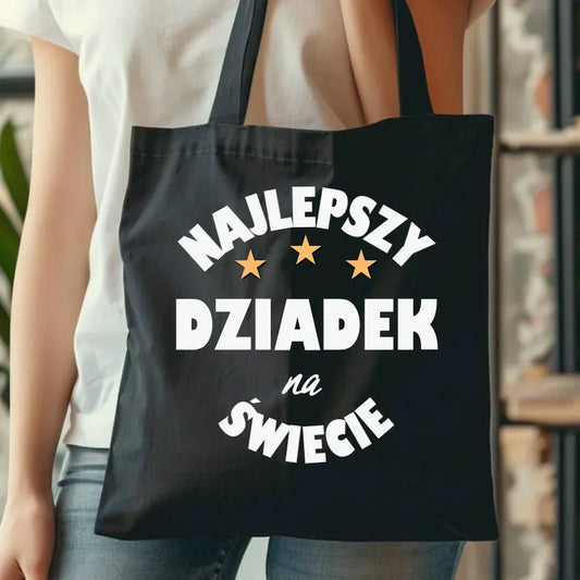 Najlepszy dziadek na świecie | Torba dla dziadka D23 - StoryCups.pl
