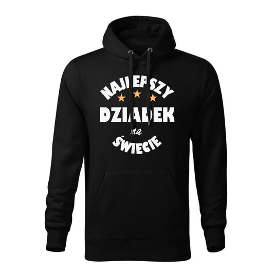 Najlepszy dziadek na świecie | Bluza męska z kapturem dla dziadka D23 - StoryCups.pl