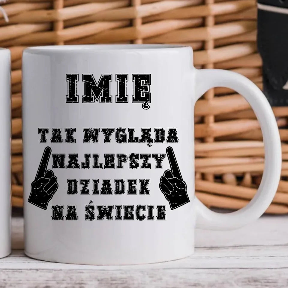 Tak wygląda najlepszy dziadek na świecie | Kubek dla dziadka D24 - StoryCups.pl