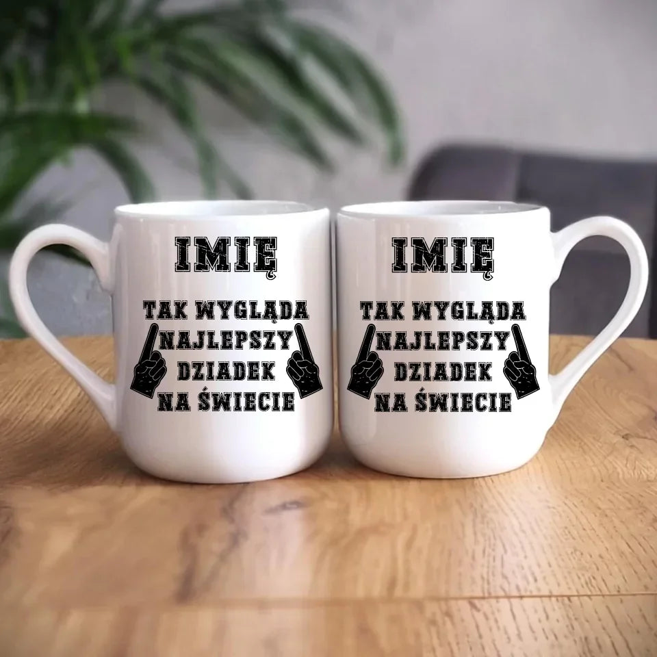 Tak wygląda najlepszy dziadek na świecie | Kubek dla dziadka D24 - StoryCups.pl