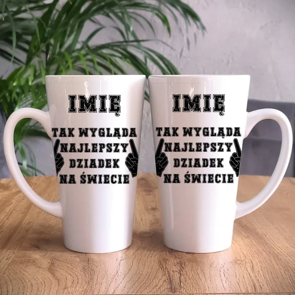 Tak wygląda najlepszy dziadek na świecie | Kubek dla dziadka D24 - StoryCups.pl